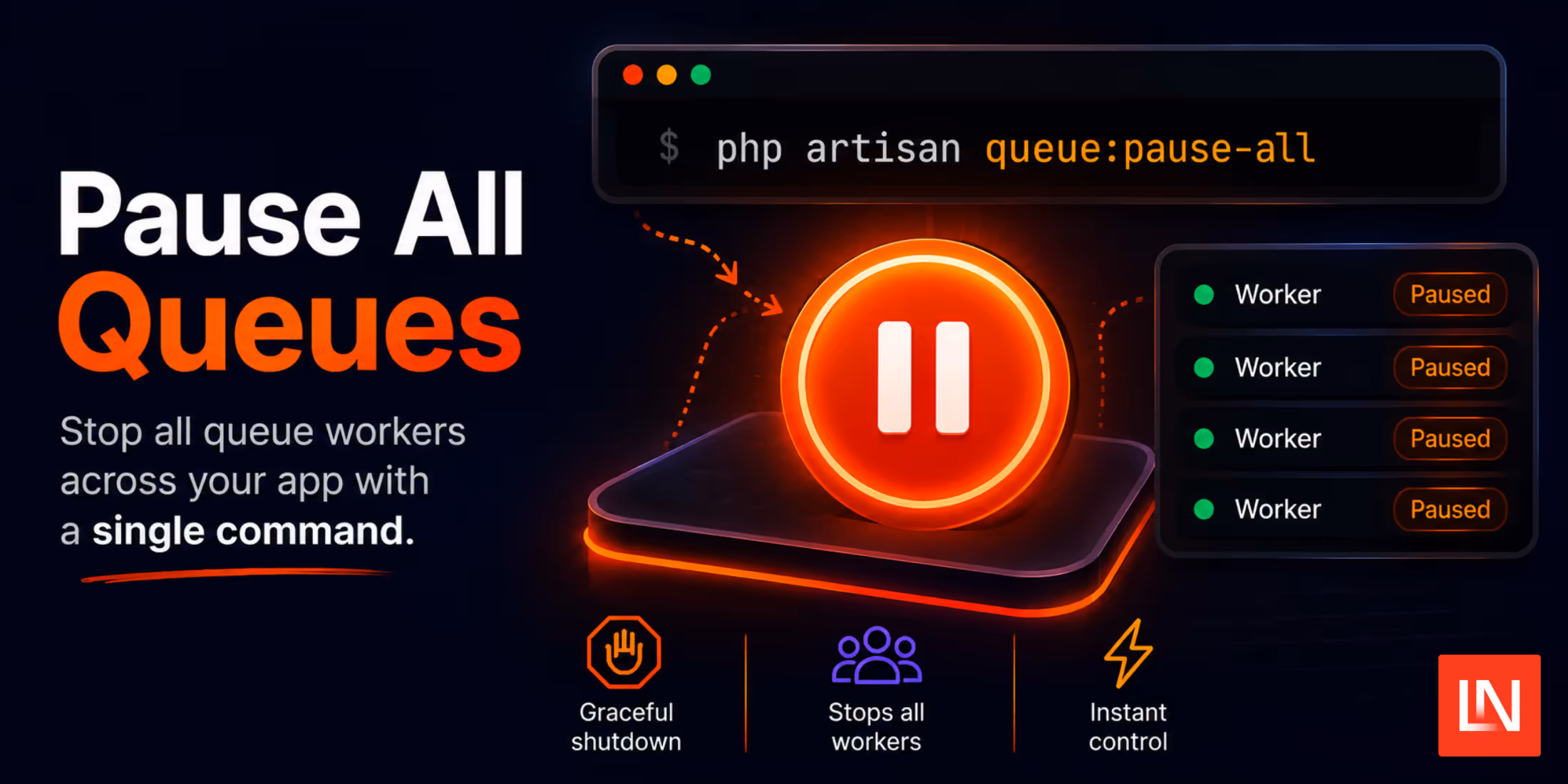 Pause All Laravel Queues During a Deploy image
