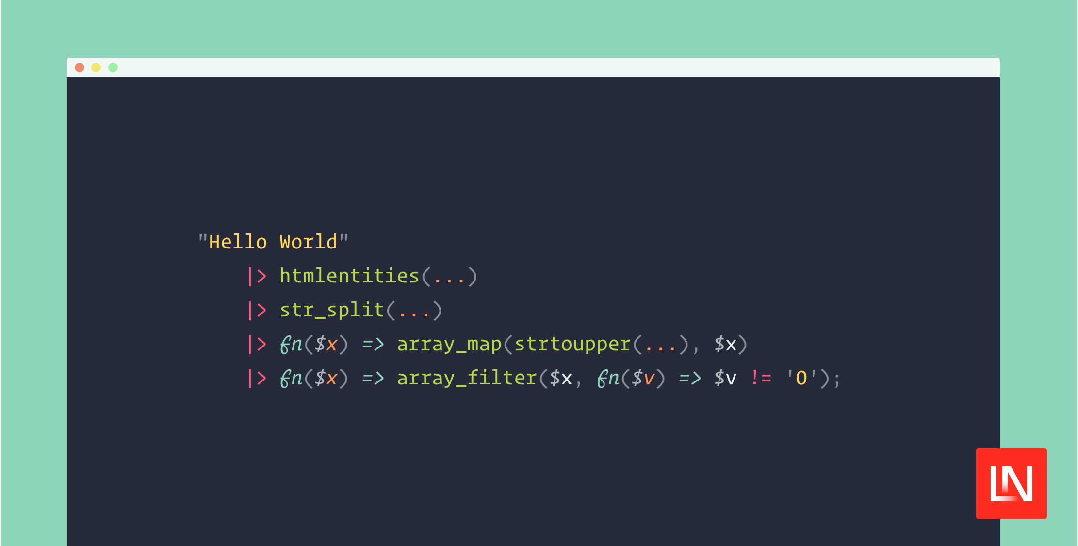 The Pipe Operator is Coming to PHP 8.5
