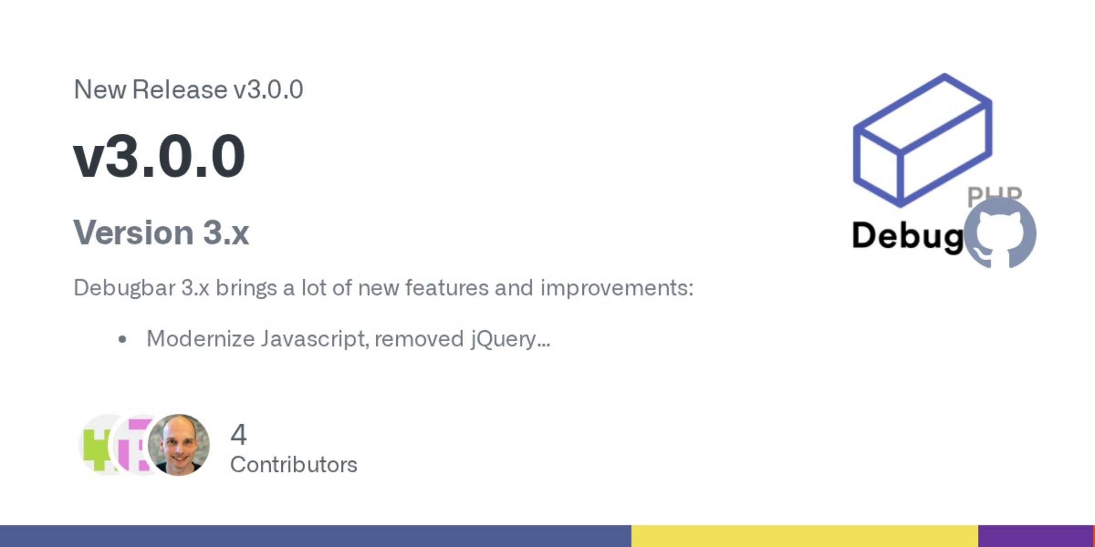 PHP DebugBar v3 is released image