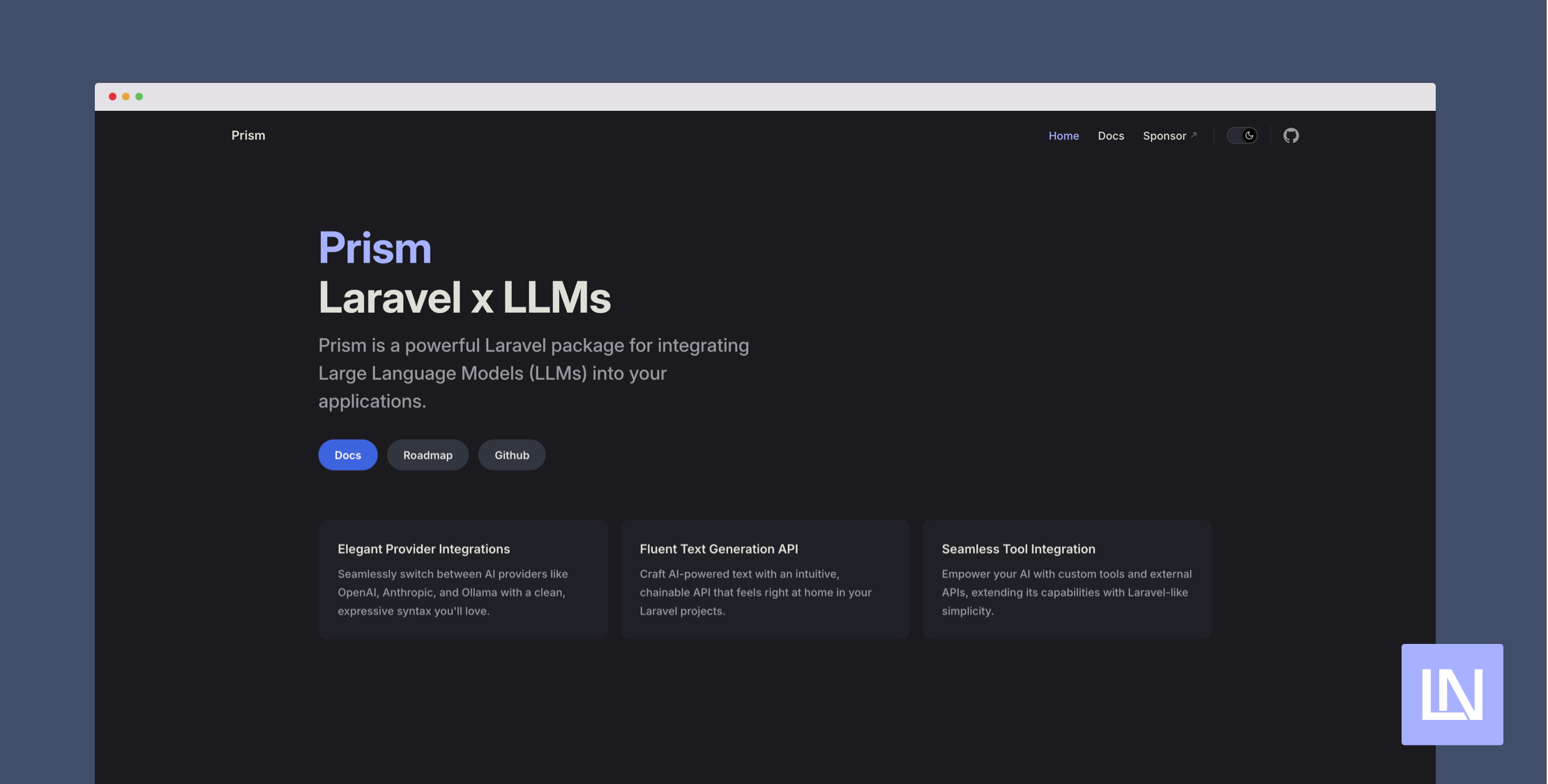 Prism is an AI Package for Laravel image