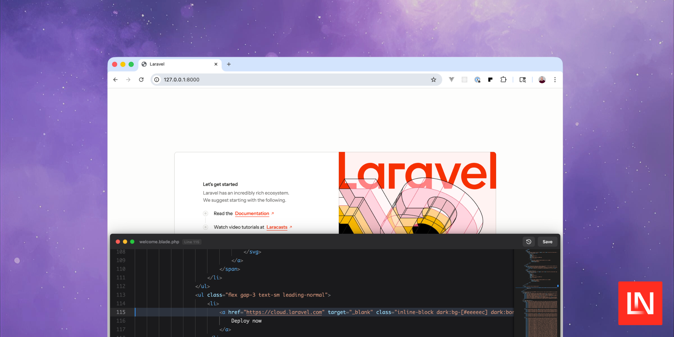 Refine is Live Blade Editor for Laravel