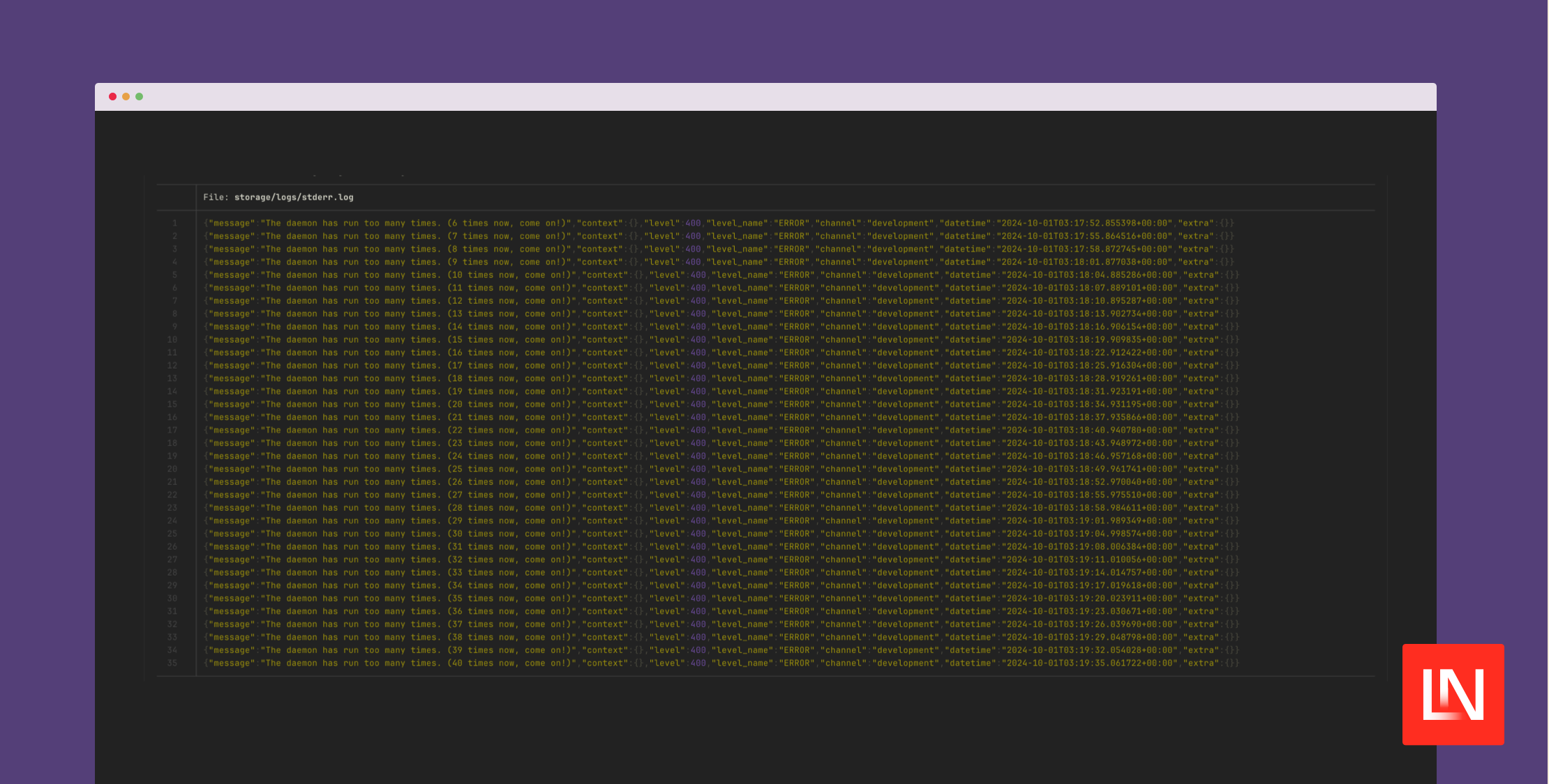 Split Log Levels Between Stdout and Stderr With Laravel image