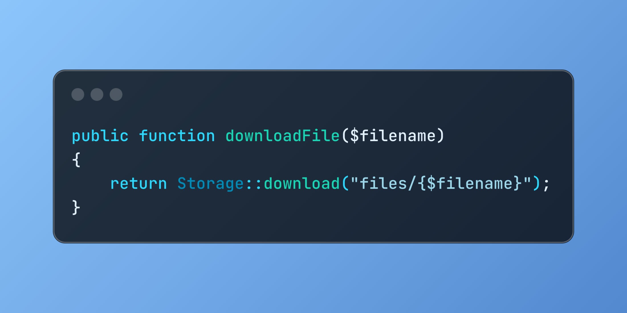 Discover File Downloads in Laravel with Storage::download