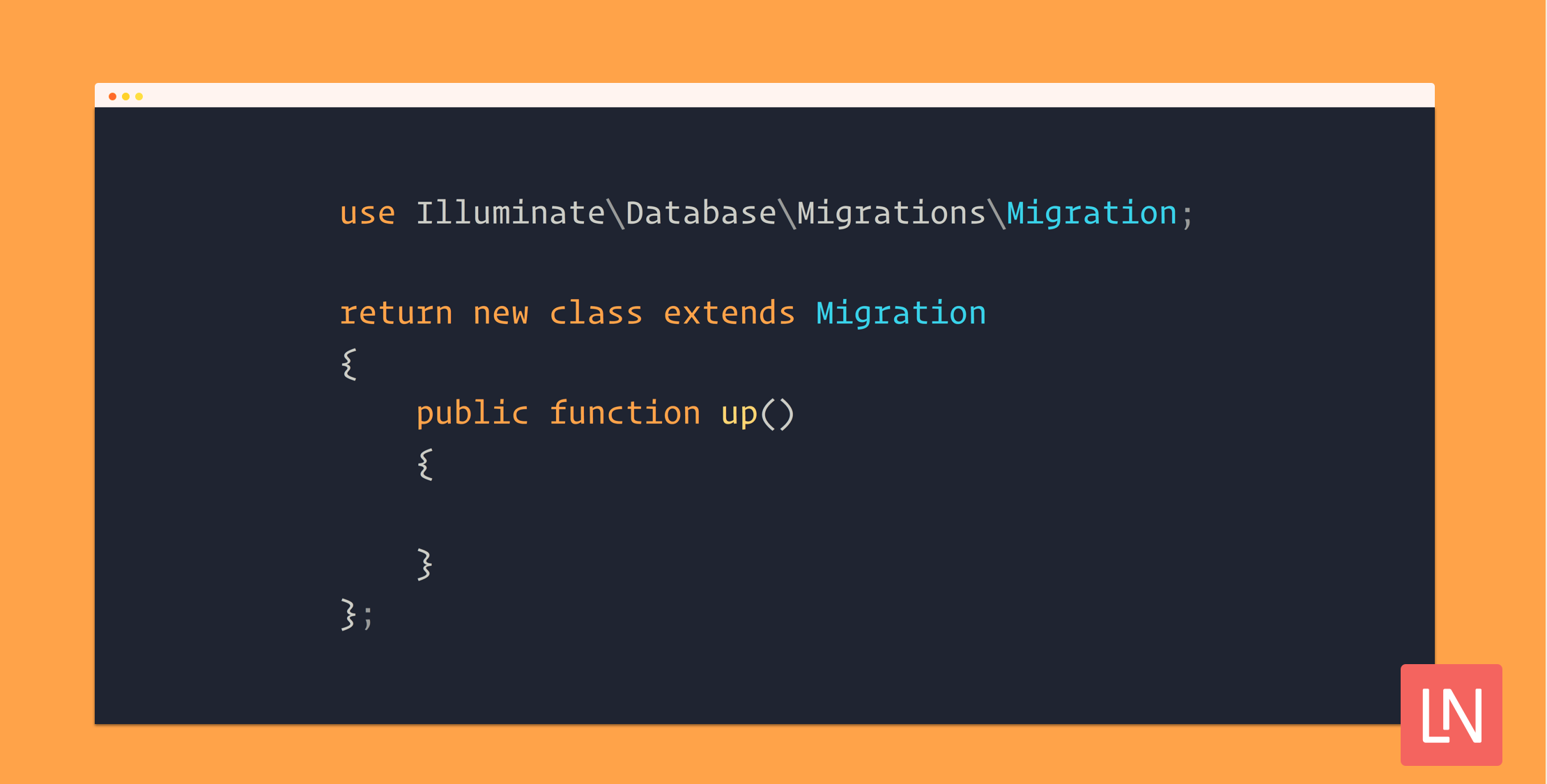 Anonymous Migrations in Laravel image