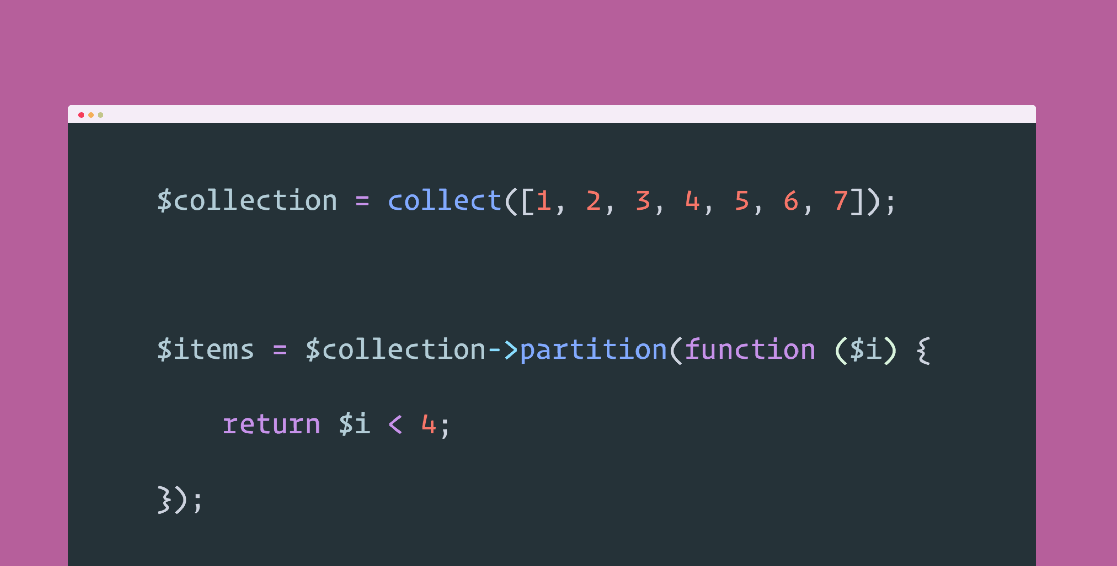 Laravel Collections Now Include A Partition Method image