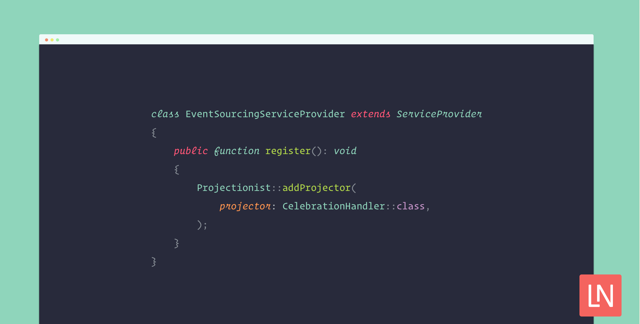 Event Sourcing in Laravel image