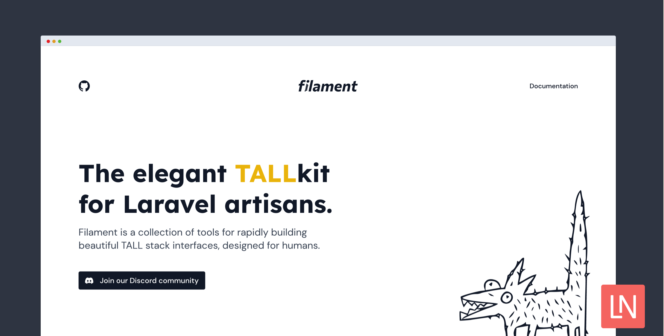 Filament TALL Stack Admin Panel v2 Released image