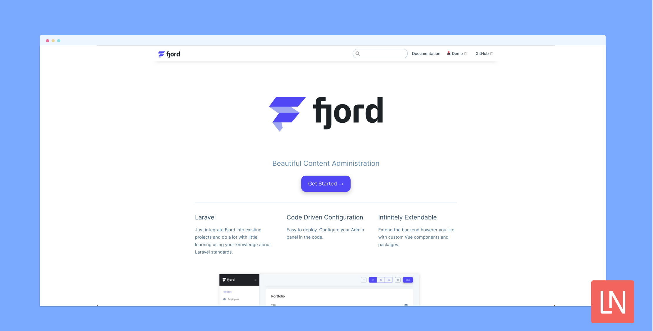 Fjord: Open-Source Content Administration image