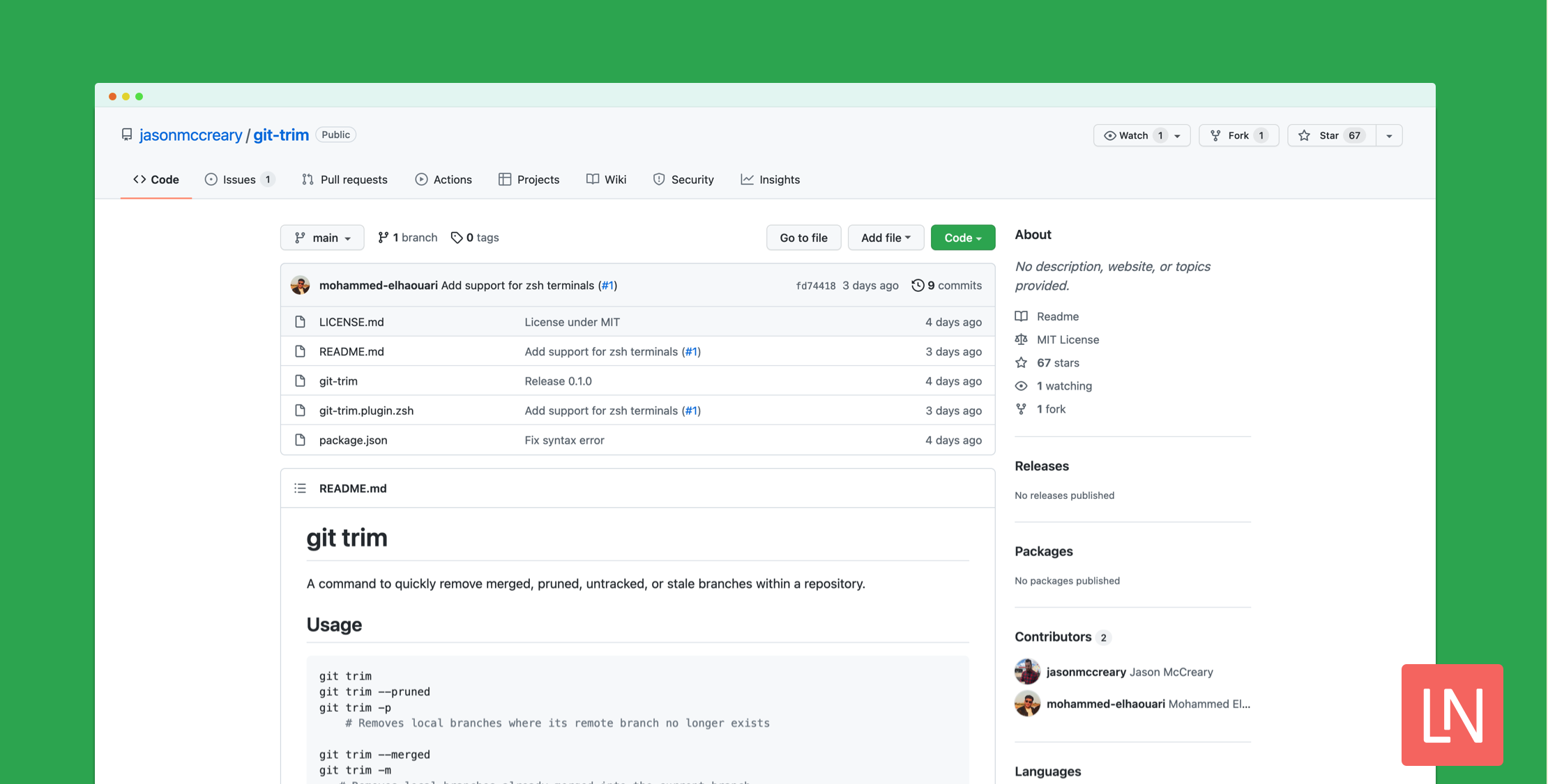 Git Trim Quickly Remove Merged Pruned Untracked Or Stale Branches 