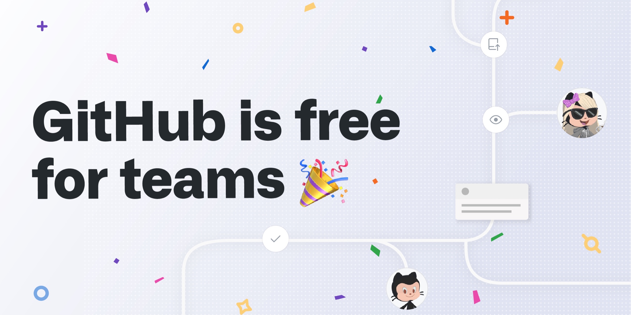 GitHub is now free for teams image