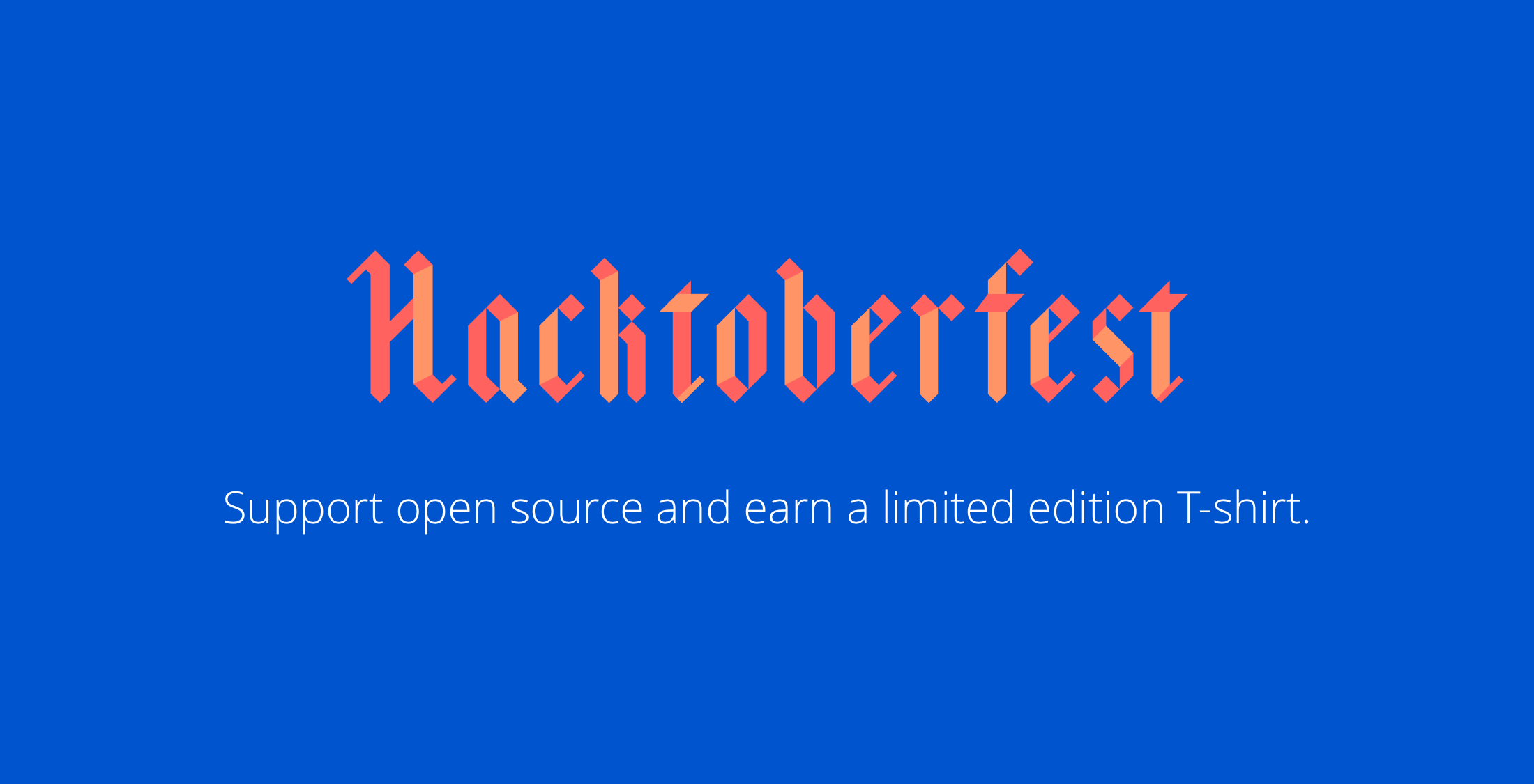 Hacktoberfest 2017 image