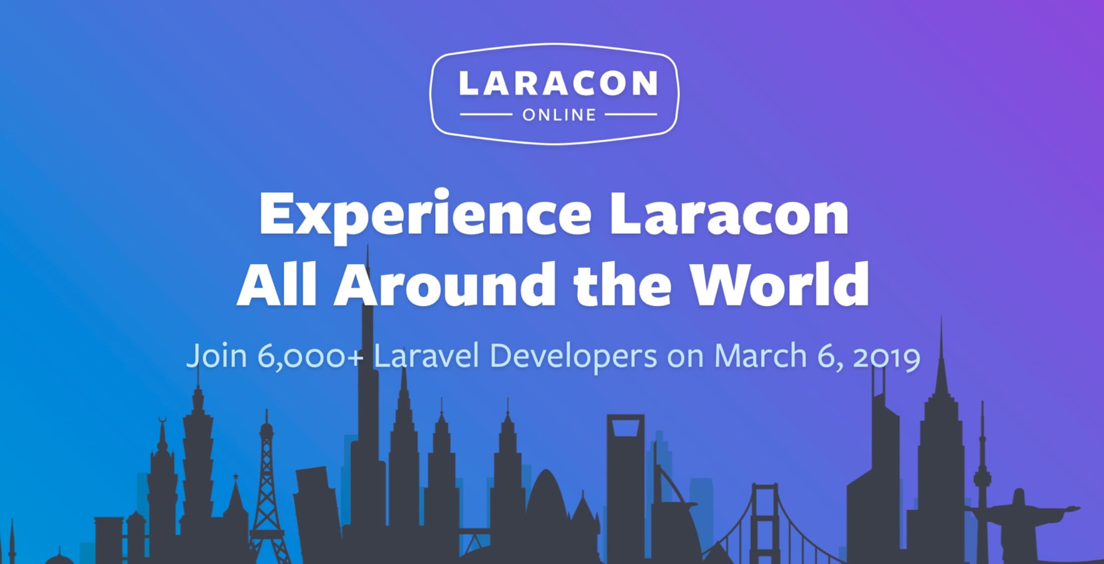 Get Tickets for Tomorrow’s Laracon Online 2019 image