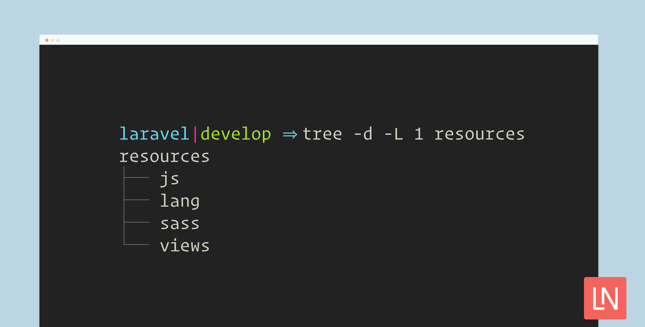 Laravel 5.7 Resources Directory Changes image