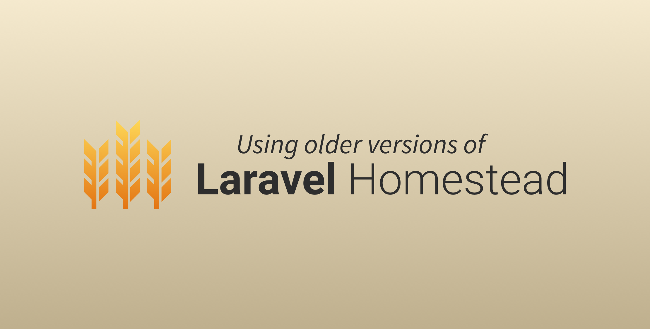 How to Use Old Versions of Laravel Homestead image