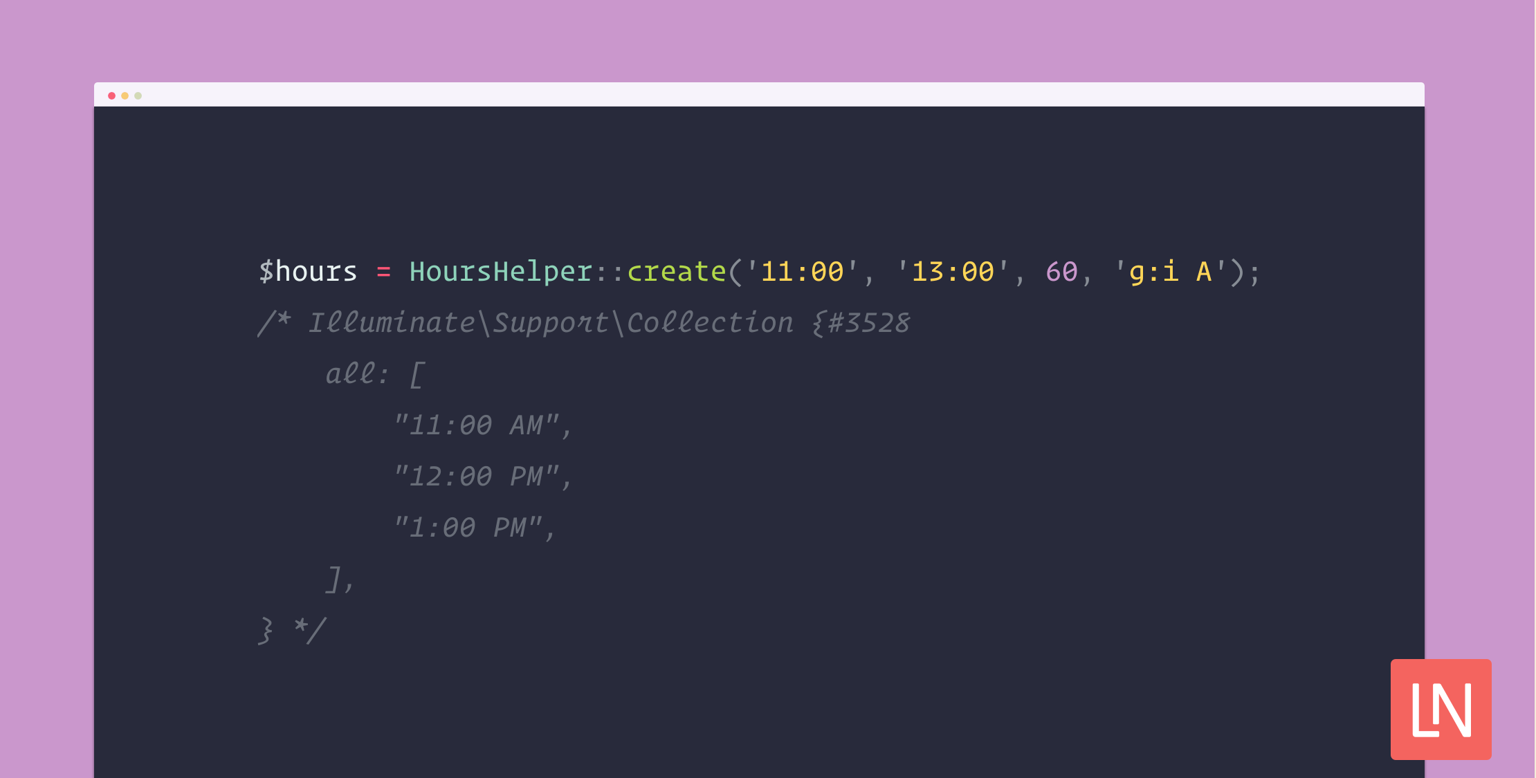 Generate Intervals of Time With the Laravel Hours Helper image