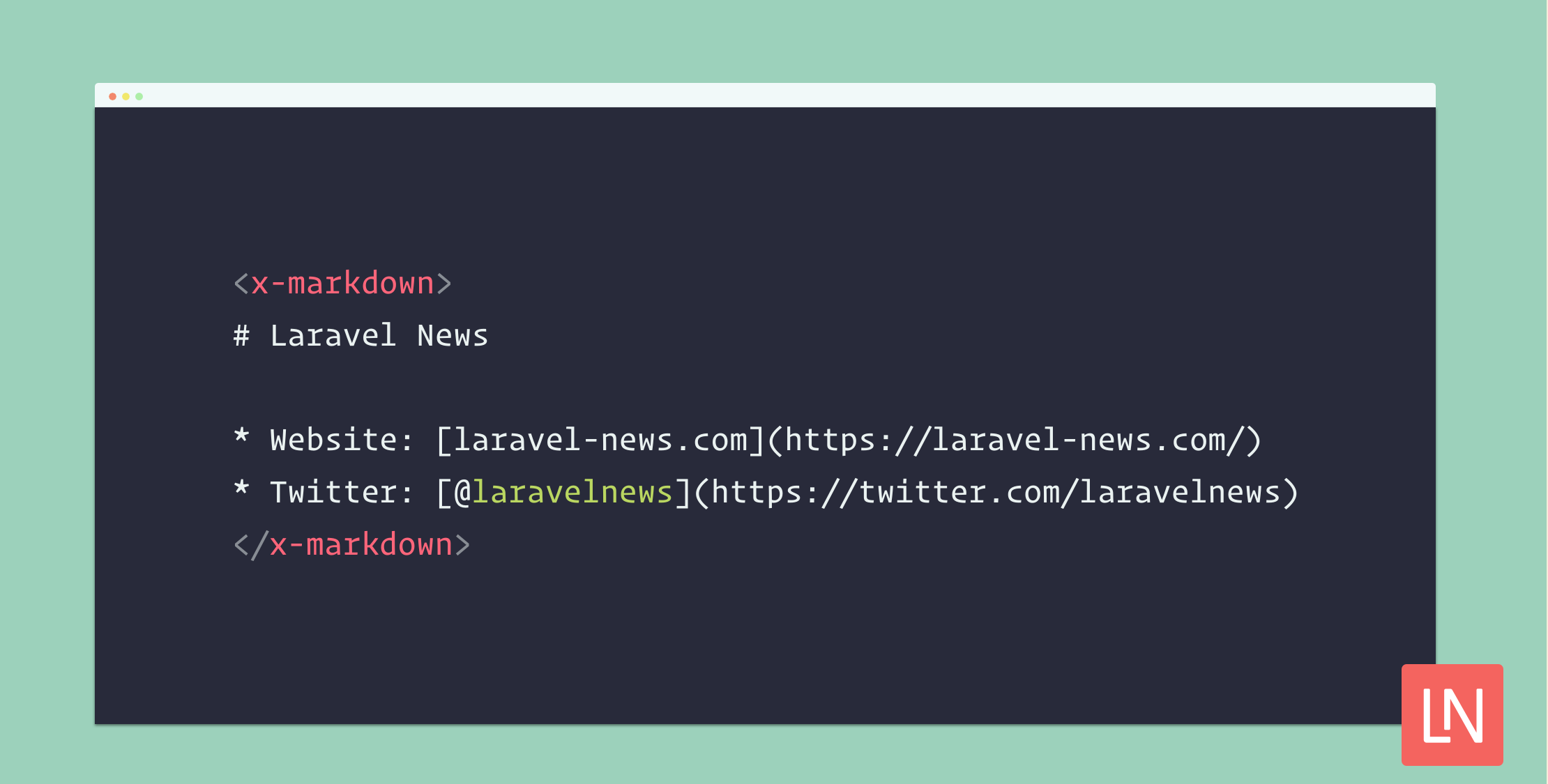 Blade Component to Render Markdown in Laravel image