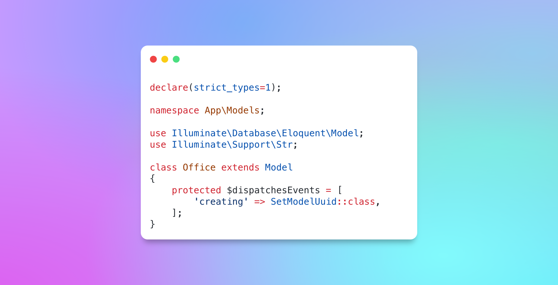 Working with Laravel Model Events image