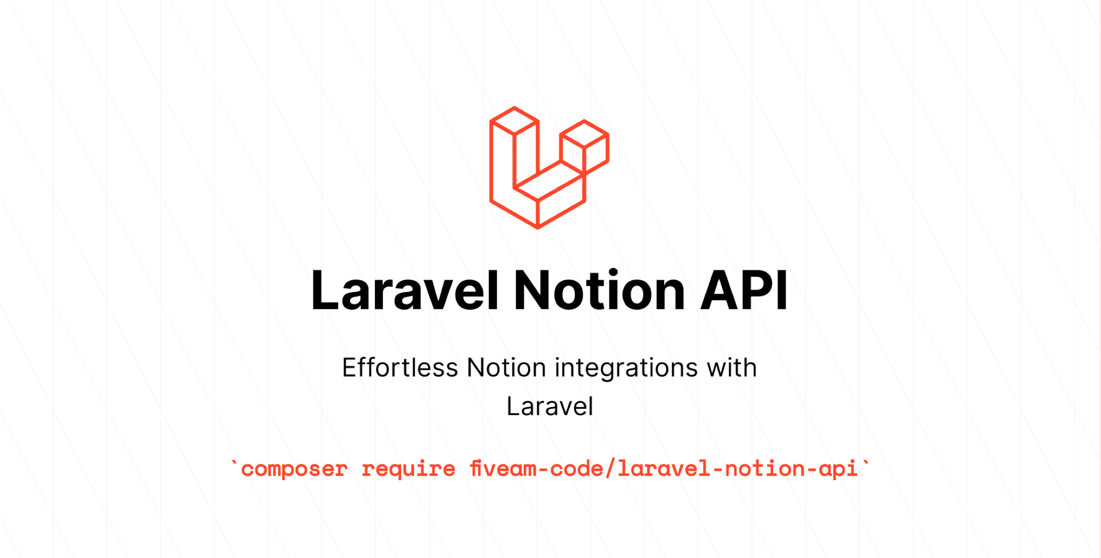 Notion API for Laravel image