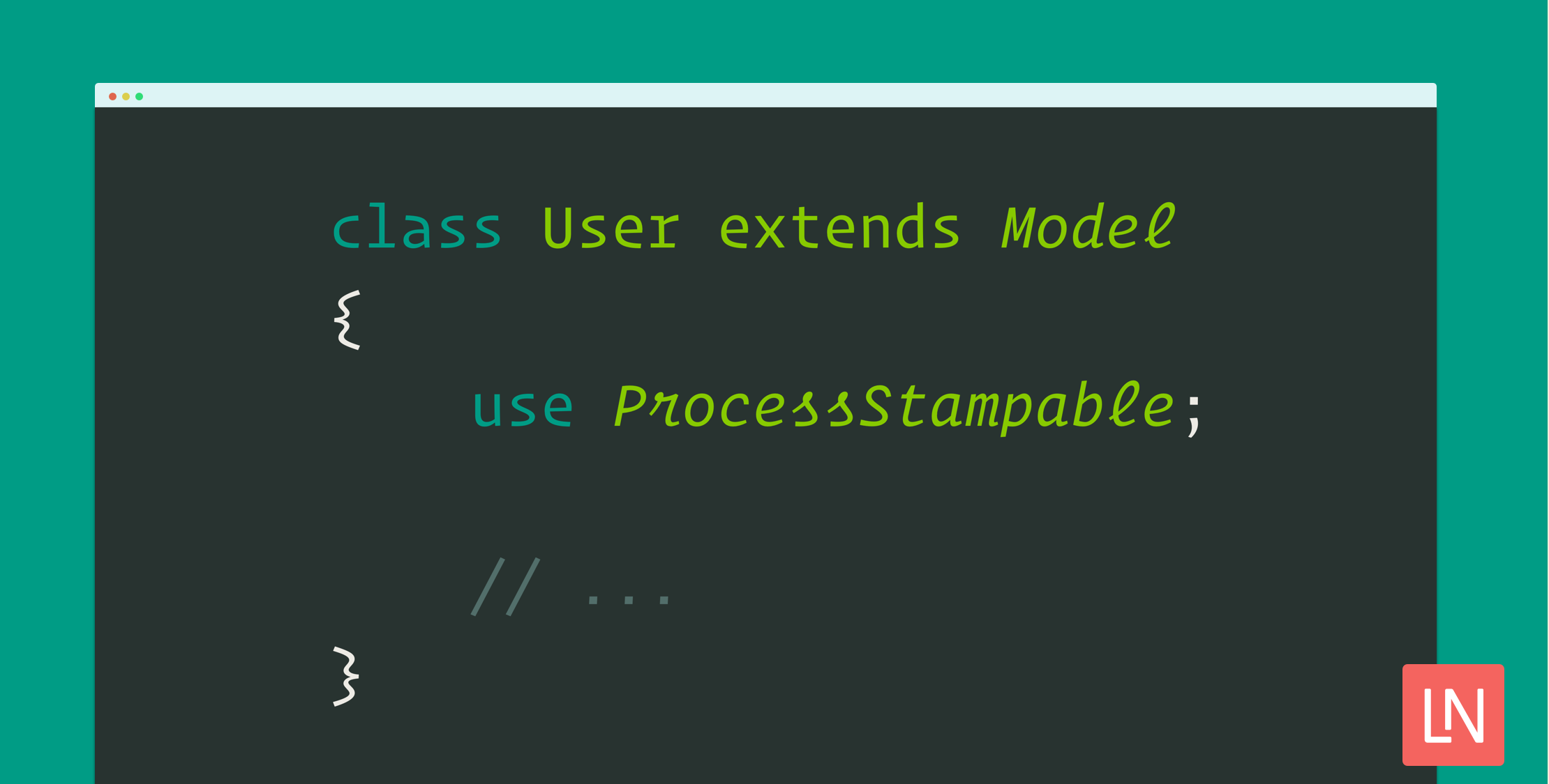 Laravel Process Stamps Logs the Process Used to Update Models image