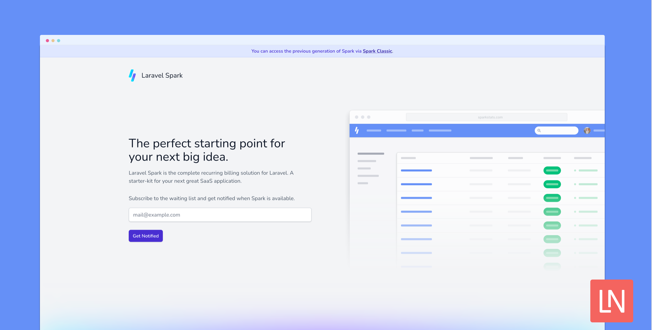 Laravel Spark Next is Here image