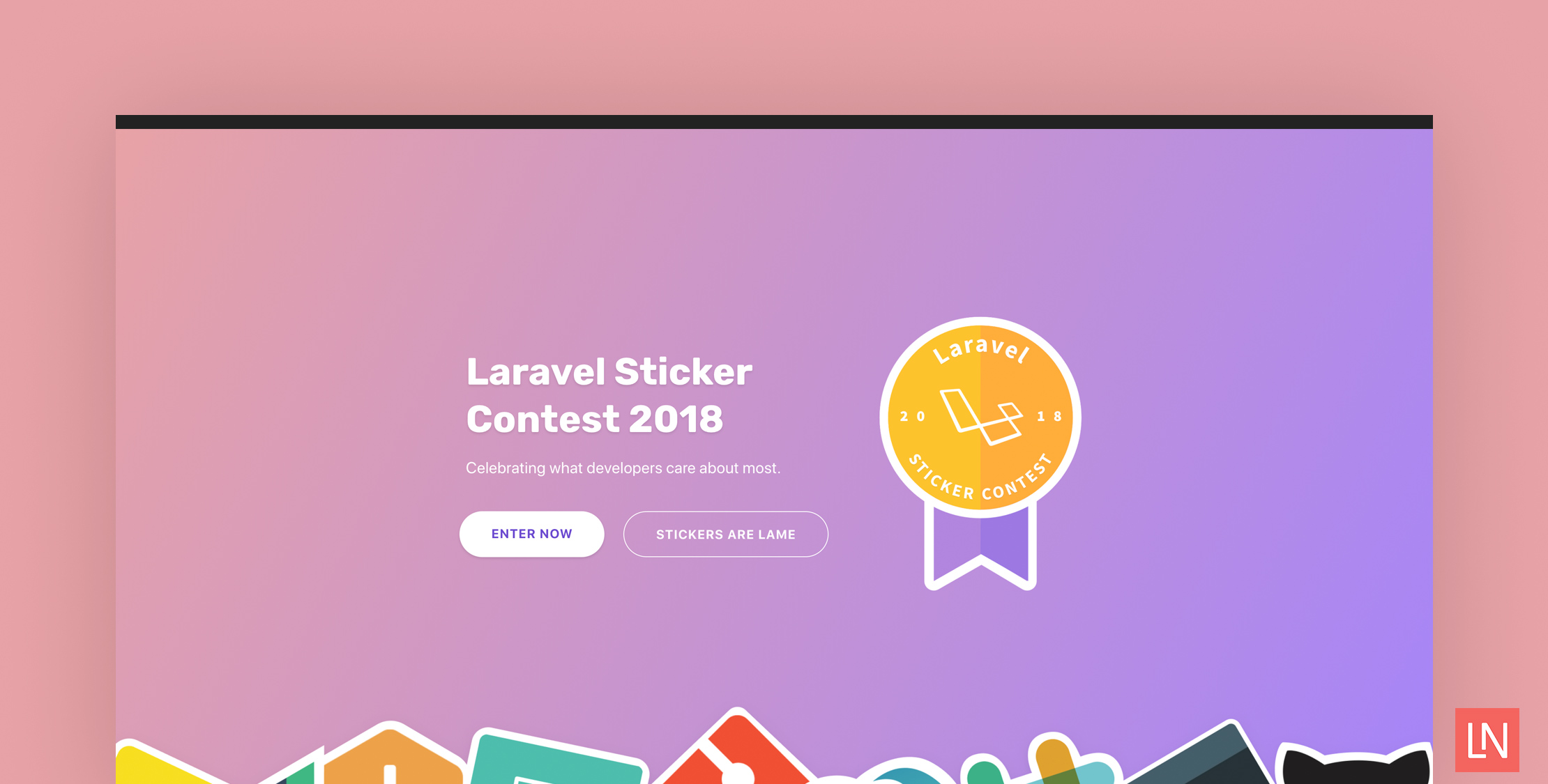Laravel Sticker Contest 2018 image
