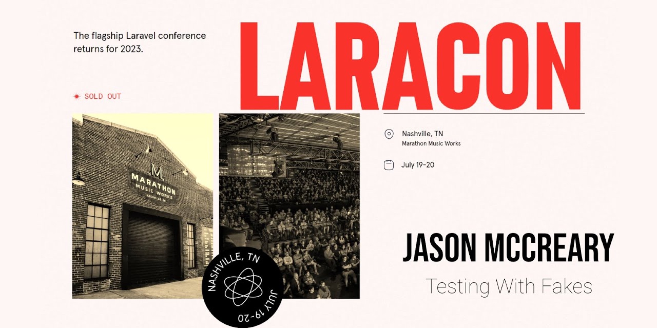 Watch Jason McCreary's "Testing With Fakes" talk from Laracon image