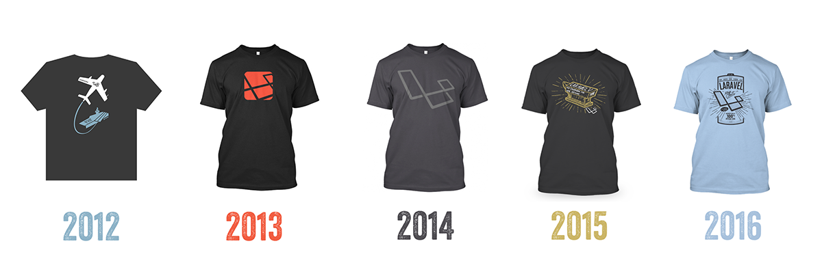 Laravel T-Shirt History image