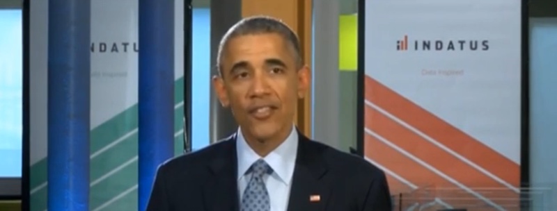 President Obama Visits Indatus image