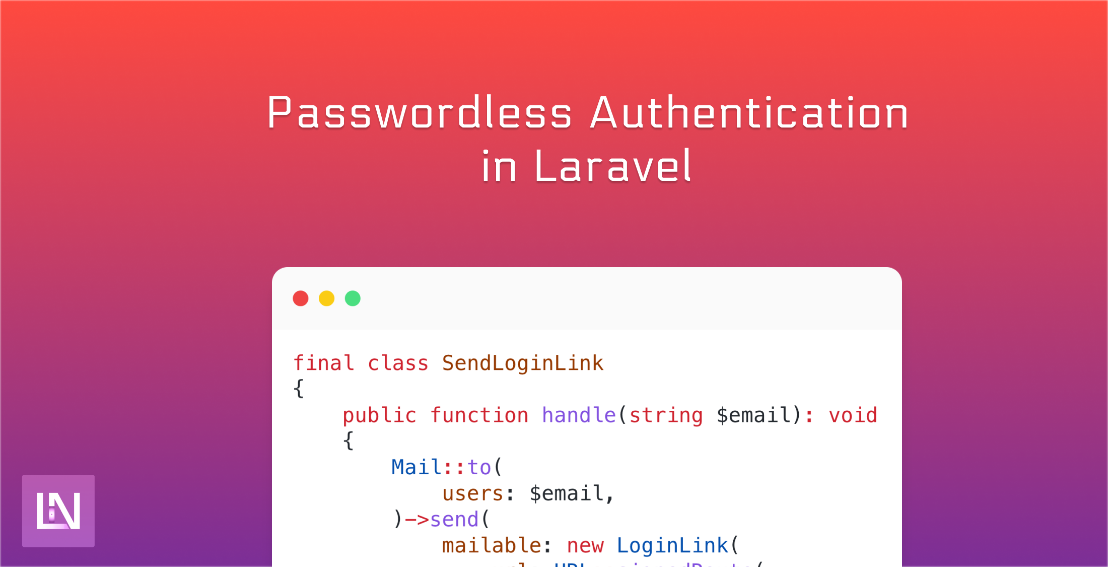 Passwordless Authentication in Laravel image