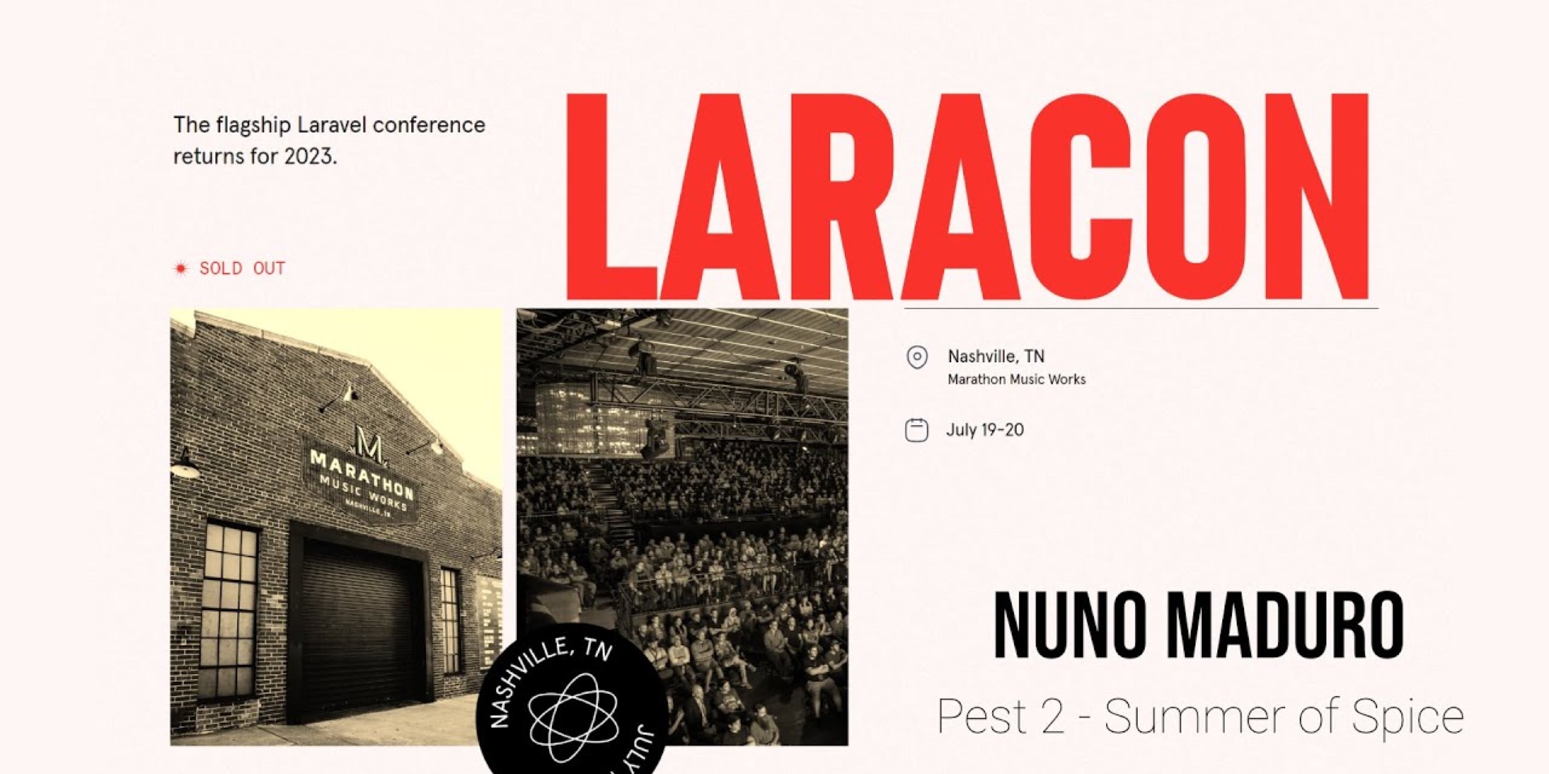 Watch Nuno Maduro's  "Pest 2 - Summer of Spice" from Laracon image