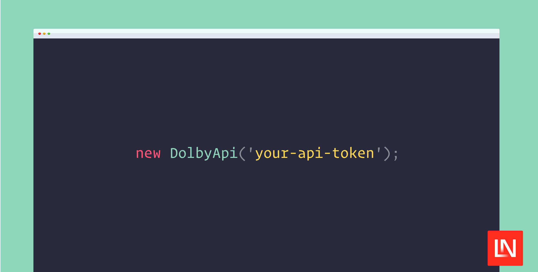A PHP SDK for the Dolby API image