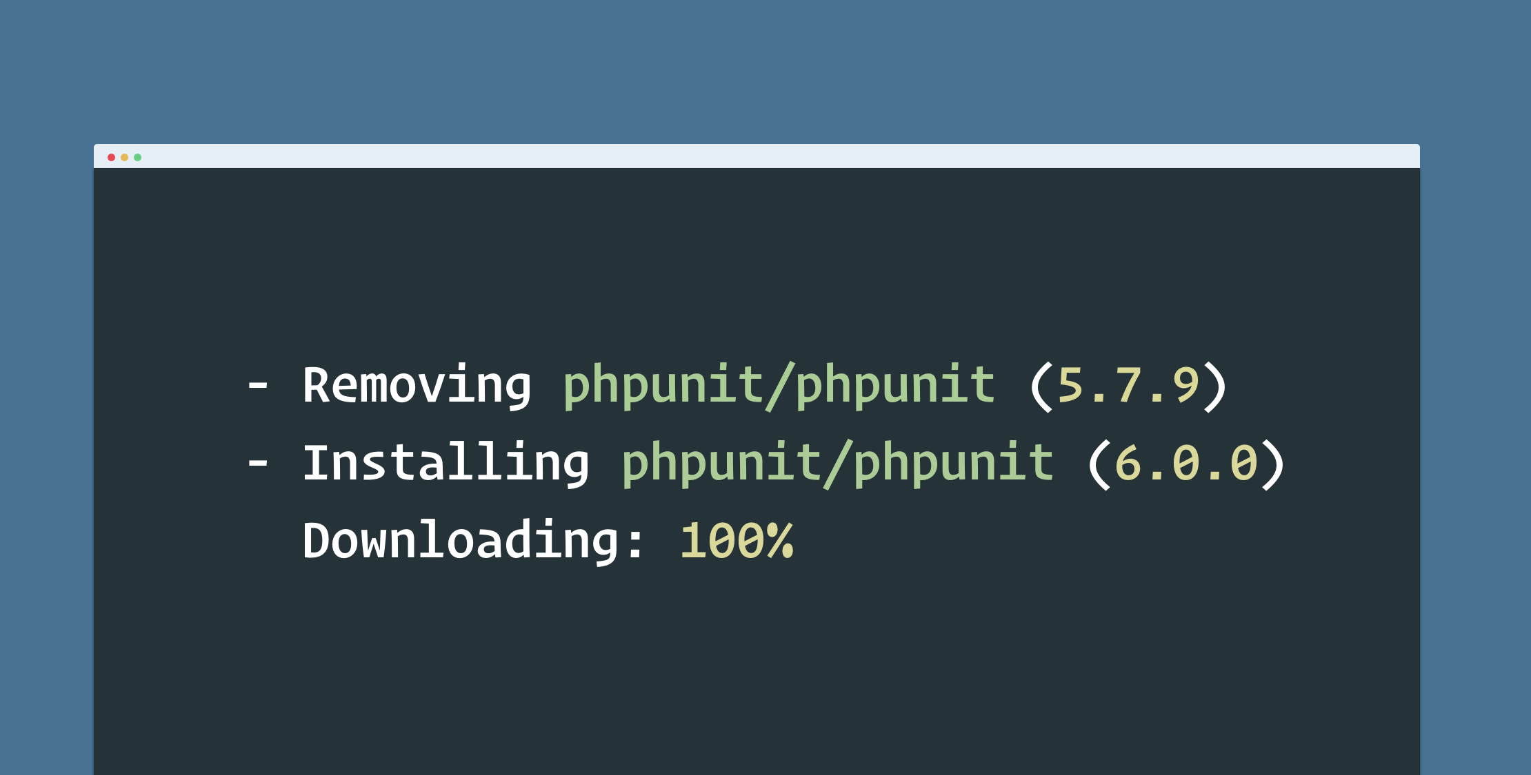 PHPUnit 6.0.0 Is Released image