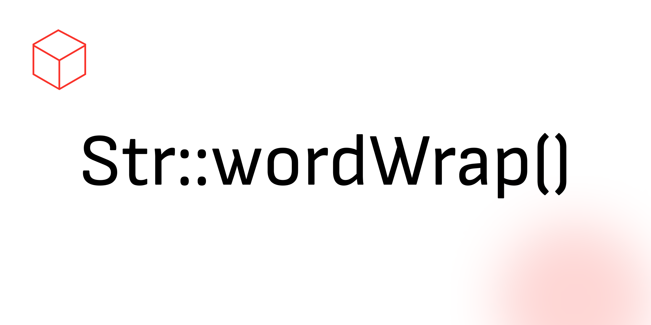 Laravel String Wordwrap image