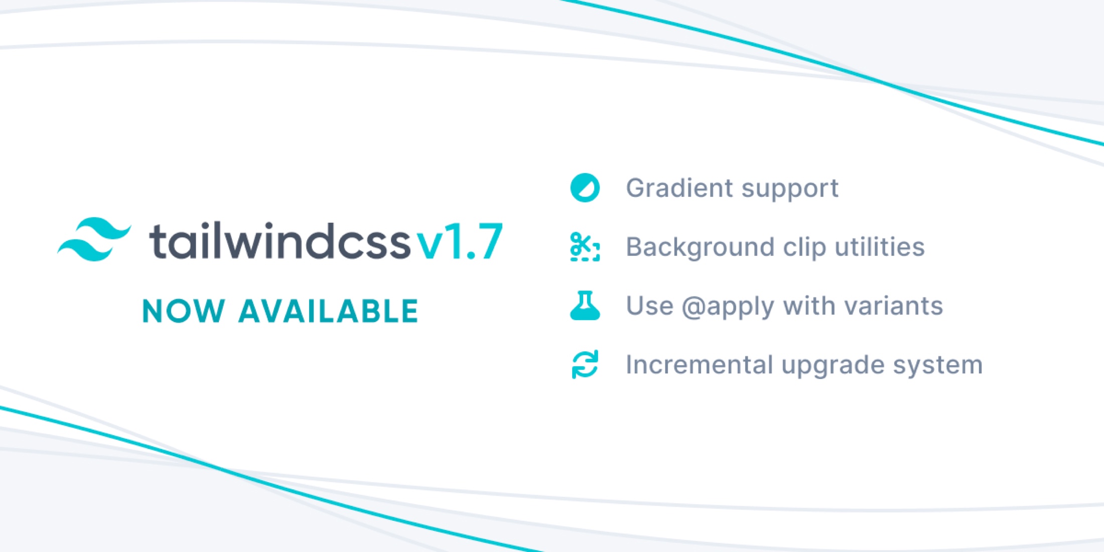 Tailwind CSS now with built-in support for background gradients image