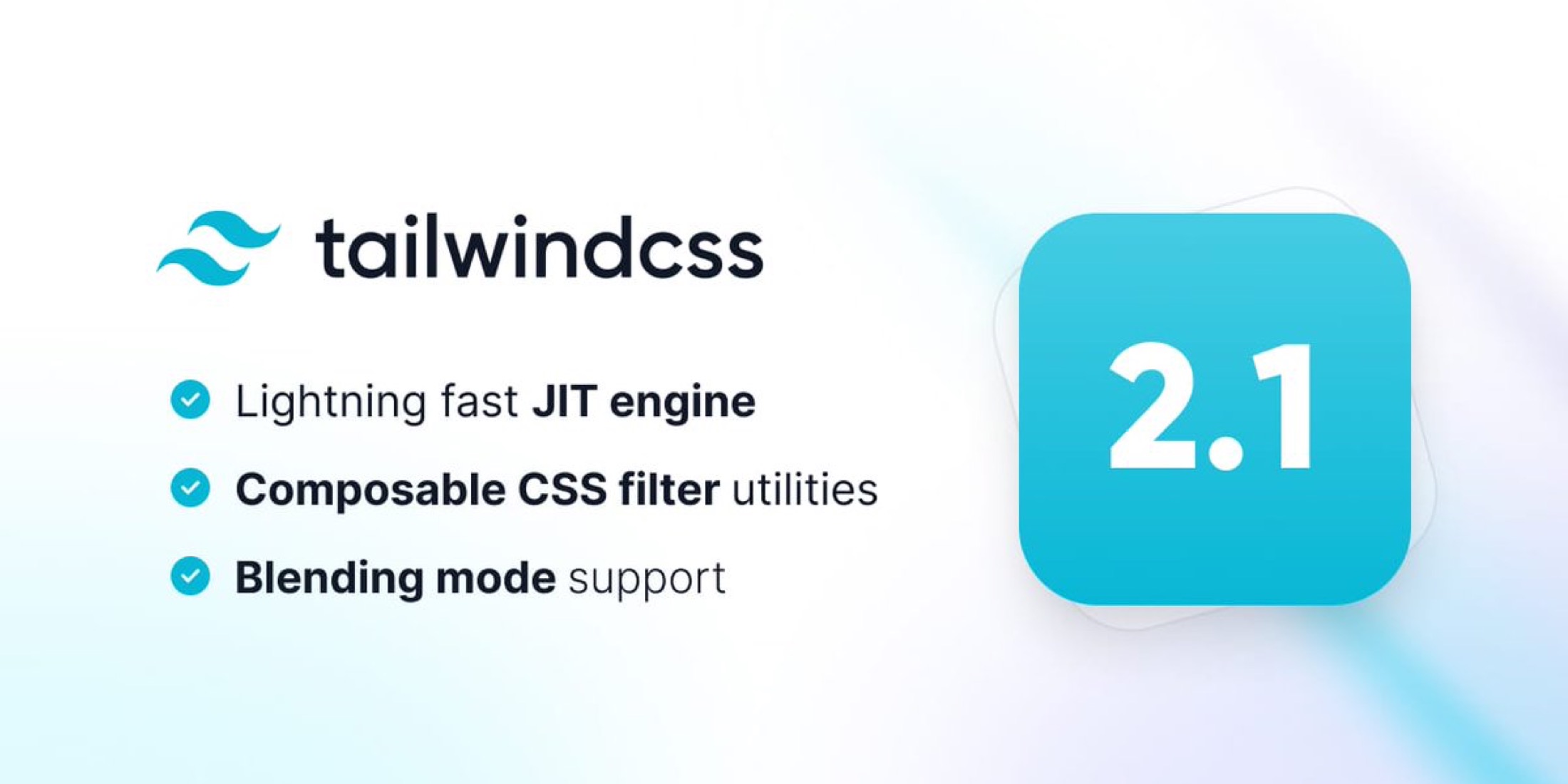 Tailwind CSS v2.1 is now released image