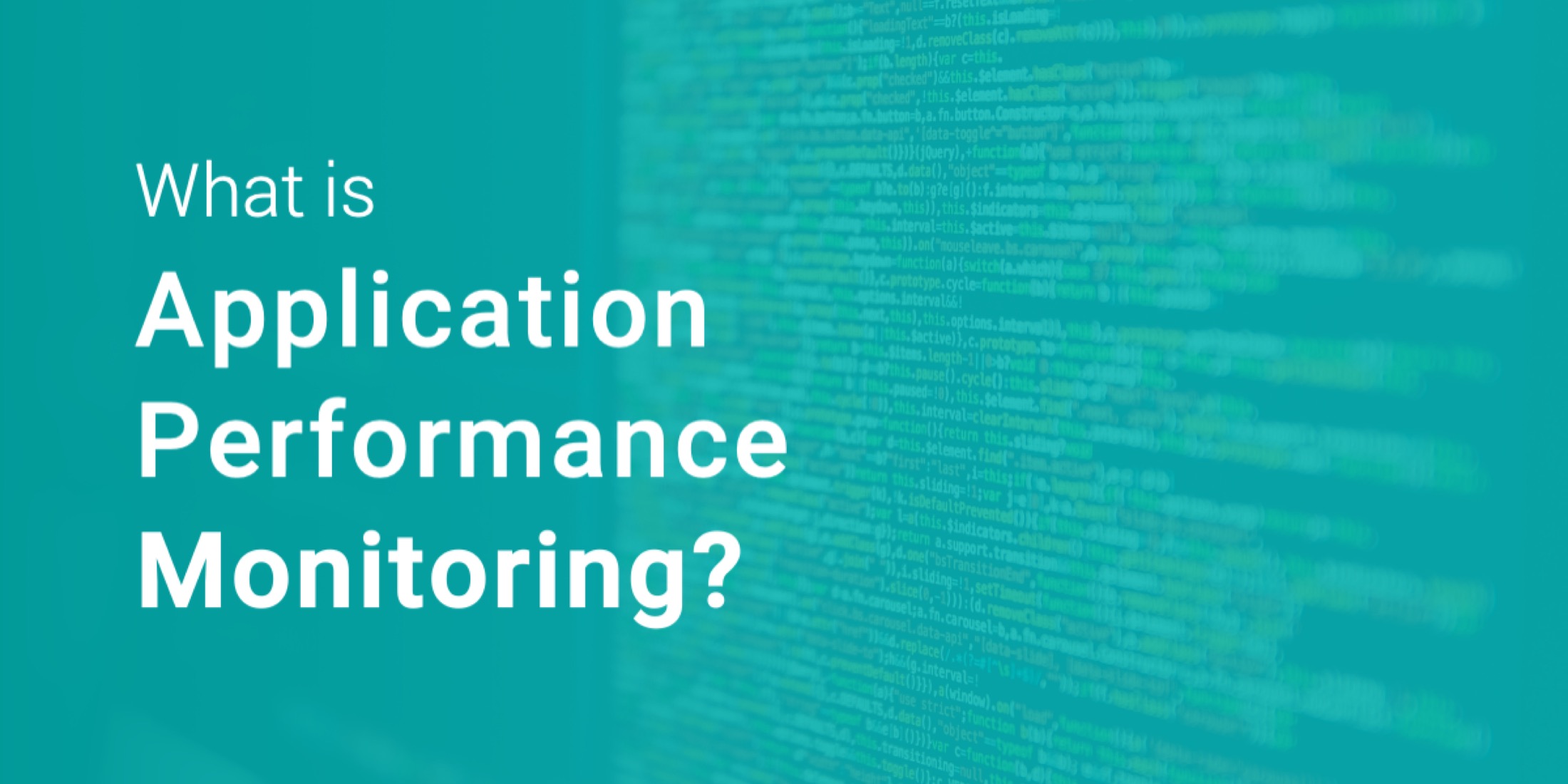 What is Application Performance Monitoring? image