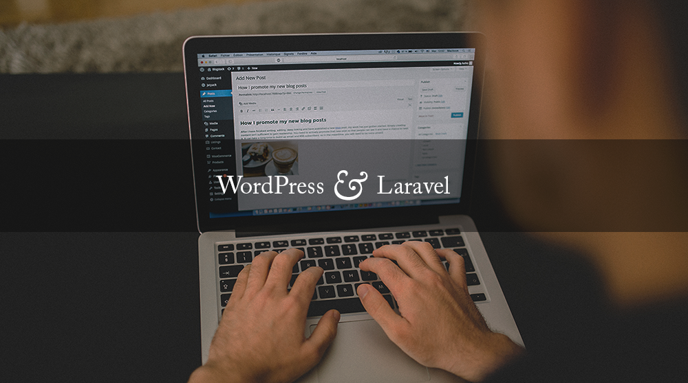 WordPress and Laravel image