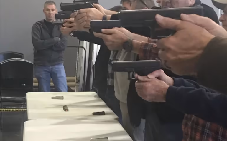 Michael mann security services firearms training
