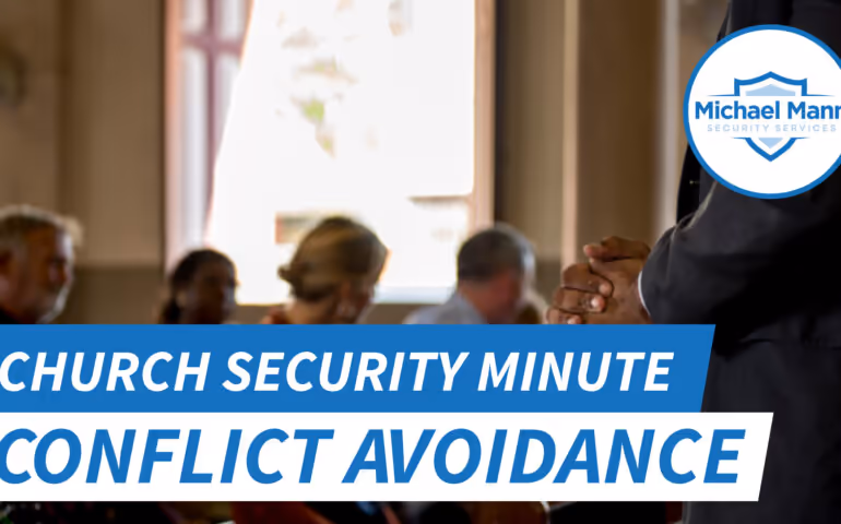 church service with avoiding conflict