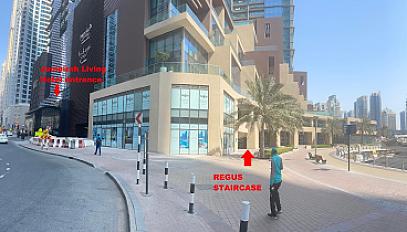 Dubai, Marina Gate workspace image