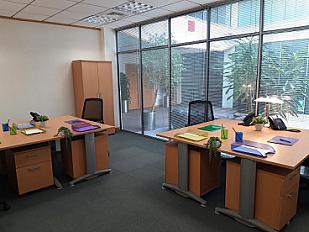 Office workspace image