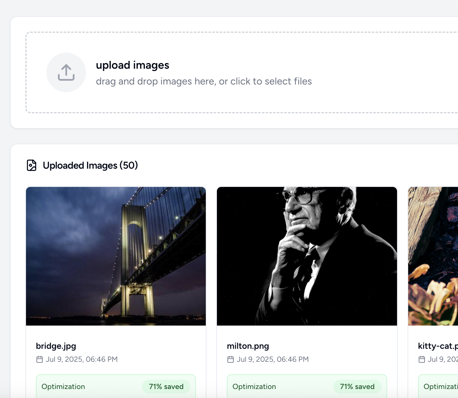 hosted images