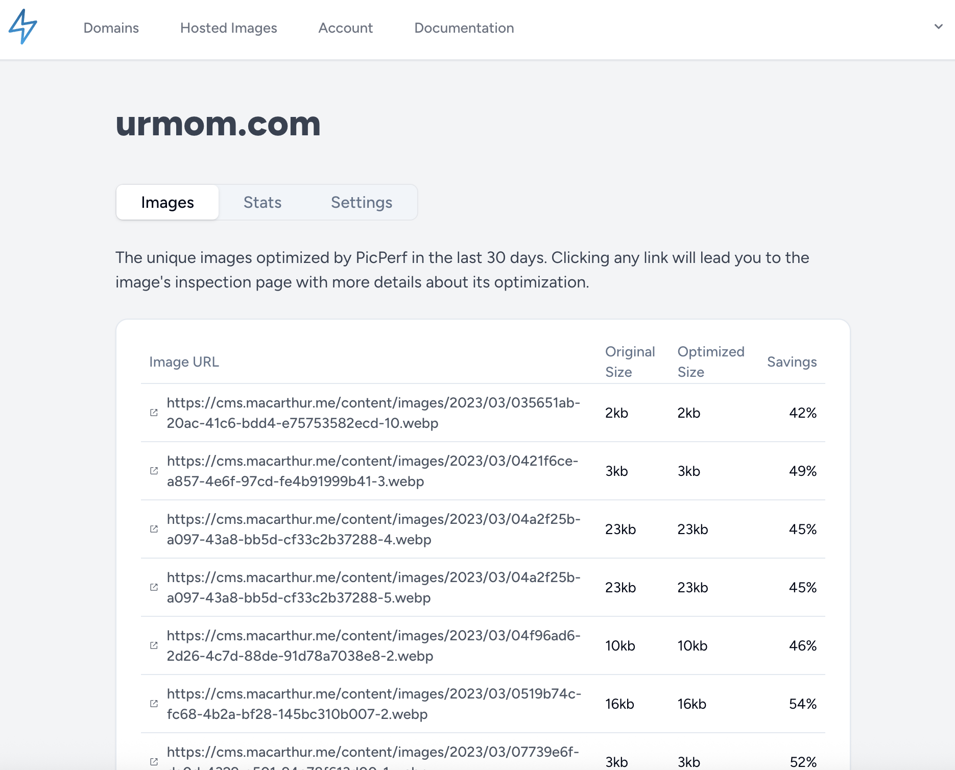 manual optimization tool