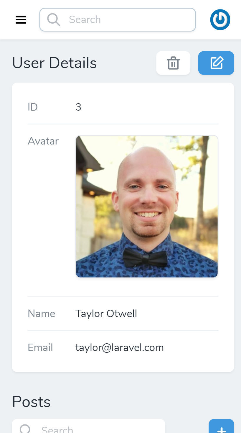 A laravel nova responsive theme 