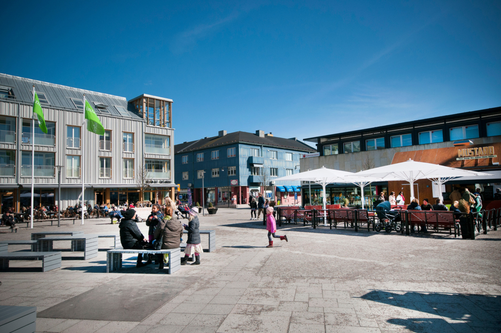 Bild av Kungsbackas centrum