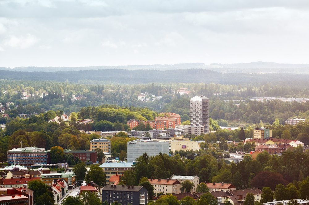 vy över Borås