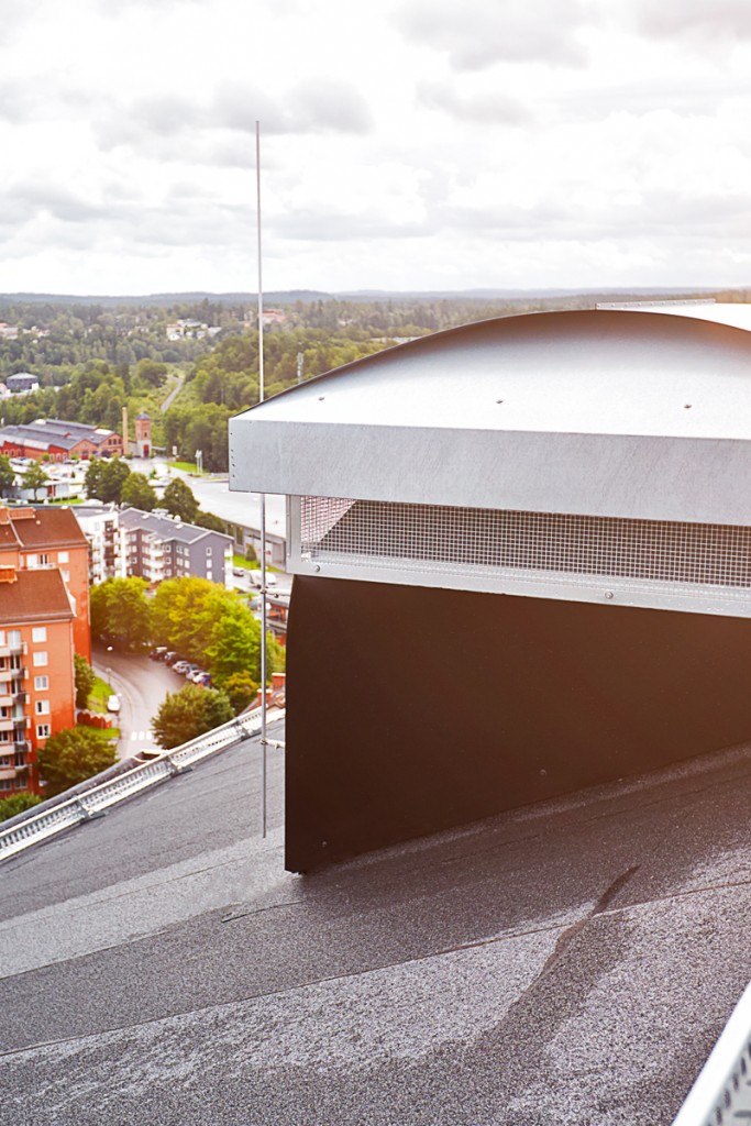 takhuv med vy över borås