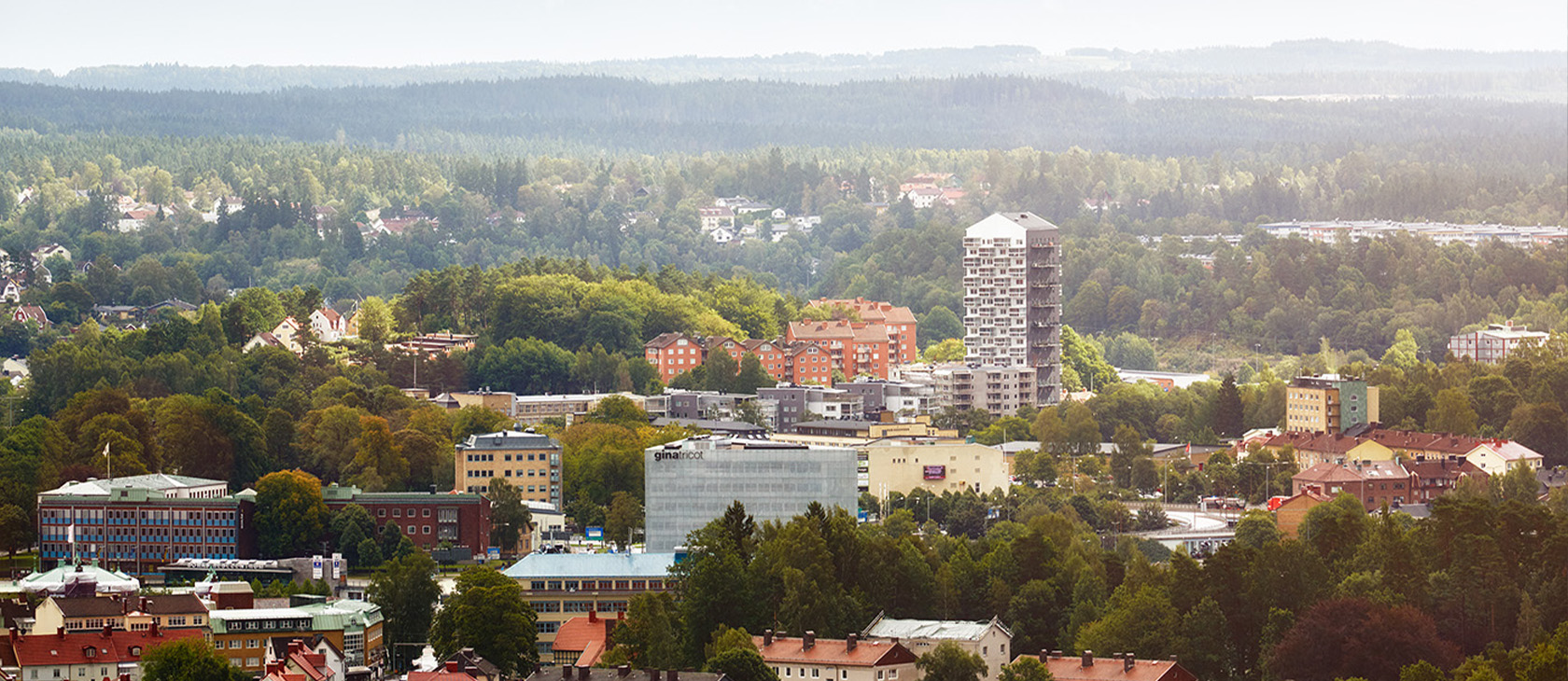 utsikt över borås