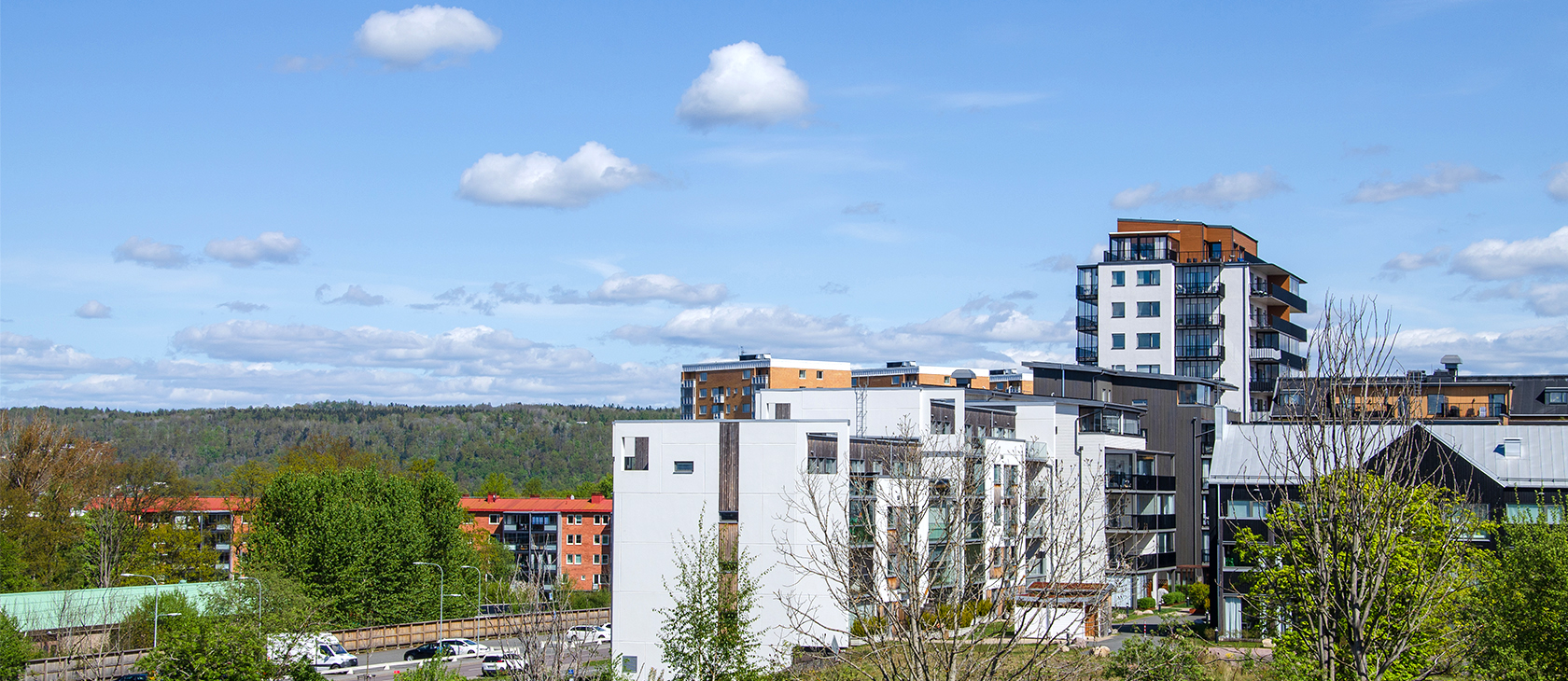 vy över stad