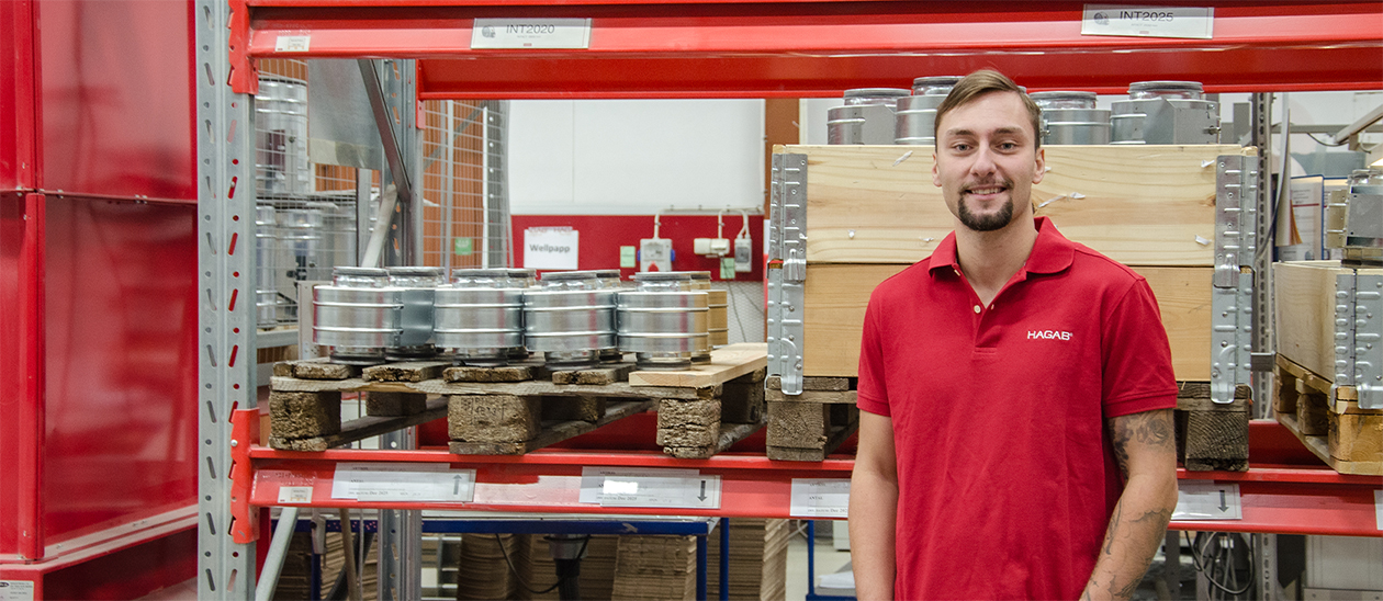 isac berglund innesäljare på hagab